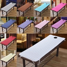 Housse de matelas en polyester pour table de lit, massage, soins de beauté et