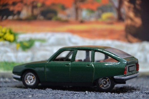 Citroen 1974 verte - citroen,