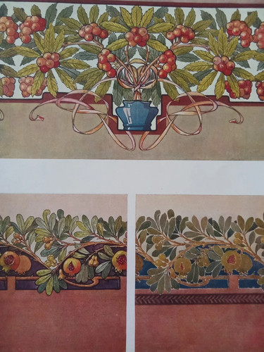 Vers 1920 bordure art - 1920,, nouveau