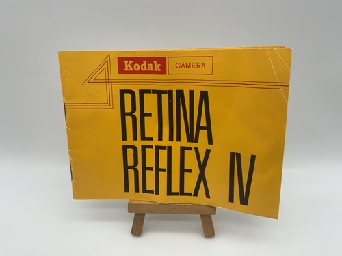 Kodak retina reflex manuel - retina, iv