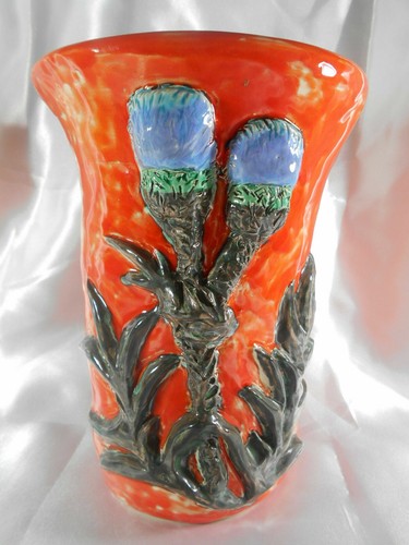 Tres beau vase orange - beau, &