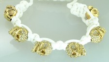 Bracelet tête de mort Bomberg