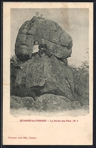 Cpa quarré les tombes la - cpa, quarré-les-tombes,