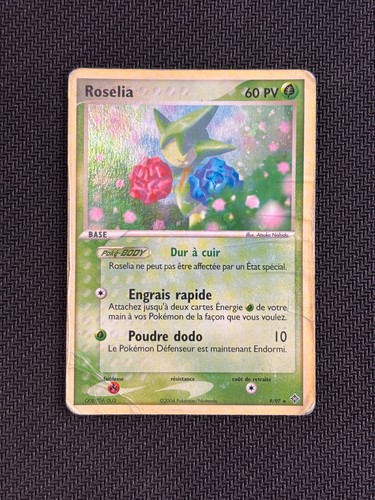 Carte pokémon roselia fr - carte,