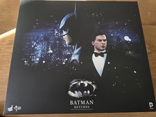 Hot Toys Batman & Bruce Wayne Set MMS294 Batman Returns 1/6 AS NEW