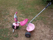 Vélo enfant Smoby rose très bon état age minimum 15 mois