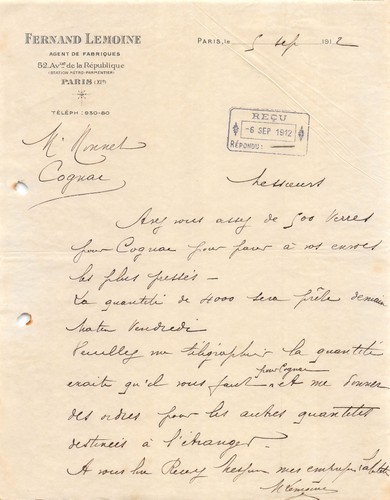 1912 fernand lemoine paris - lemoine, a