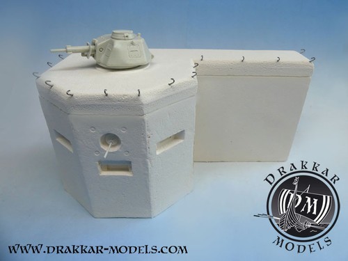 Maquette bunker indochine - bunker,