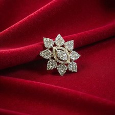 Pave 1,52 Cts Bague cocktail