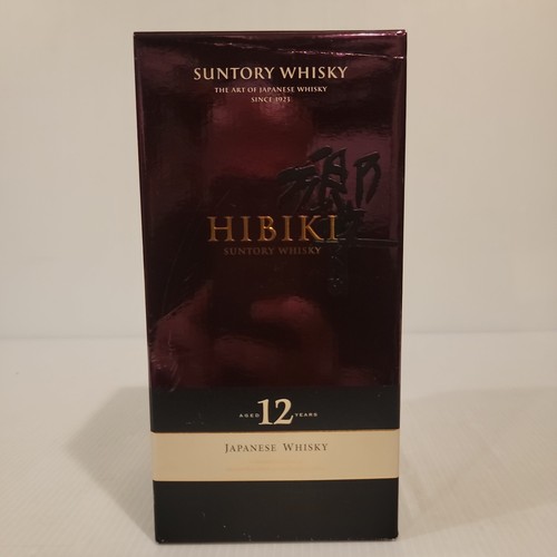 Hibiki 12 empty Bottle With