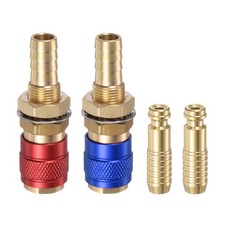 4 raccords rapides gaz/eau