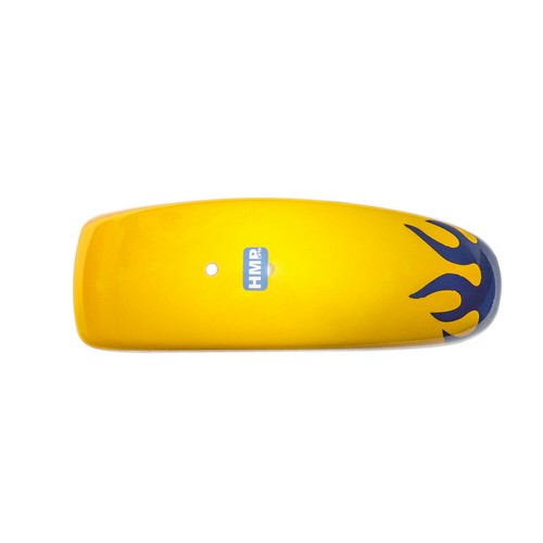 Garde boue flame jaune - garde, "flame"
