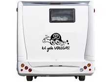 Autocollant de voiture WD JE DONNE LE PLEIN RÉGIME ! Autocollant camping car caravane camping car caravane 