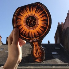 Fragment de Vitrail du XIXeme