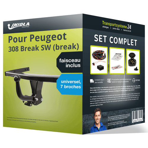 Attelage pour peugeot - pour, 308