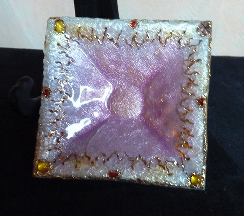 Coupelle emaux sur argent - coupelle,