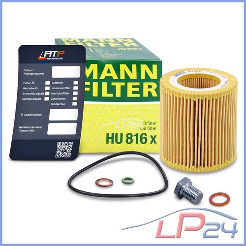Mann filtre huile - huile, bouchon