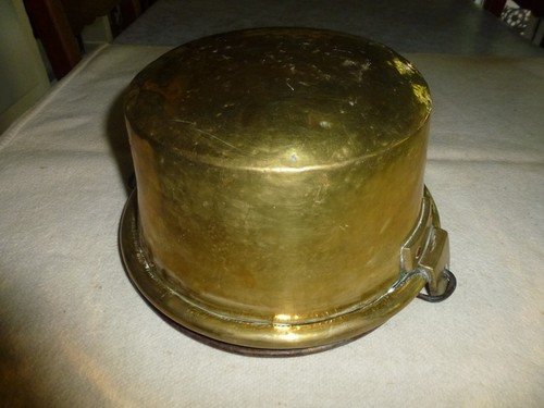 Ancien chaudron laiton - ancien,