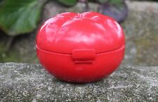 Boîte tomate Tupperware rouge vintage