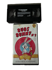 ANCIENNE CASSETTE VHS MAGNÉTOSCOPE FILM DESSIN ANIME BUGS BUNNY N°2