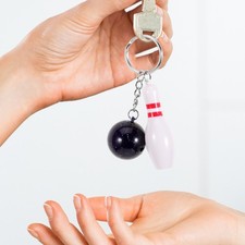  6 Pcs Porte Clé Boule De