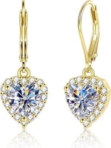 Boucles oreilles cœur en - boucles,