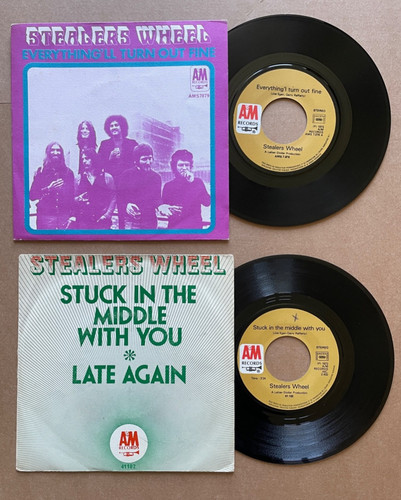 Stealers wheel lot - wheel, 7"