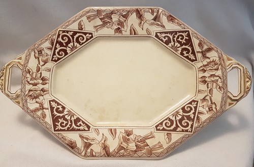 Unique ancien plat service - plat,