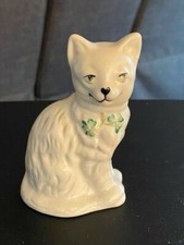 Genuine Belleek Porcelain Cat