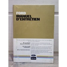 Ford Fiesta Escort Orion Sierra  - 1983 - Notice Manuel Entretien