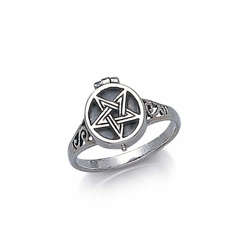 Bague poison pentagramme - poison,