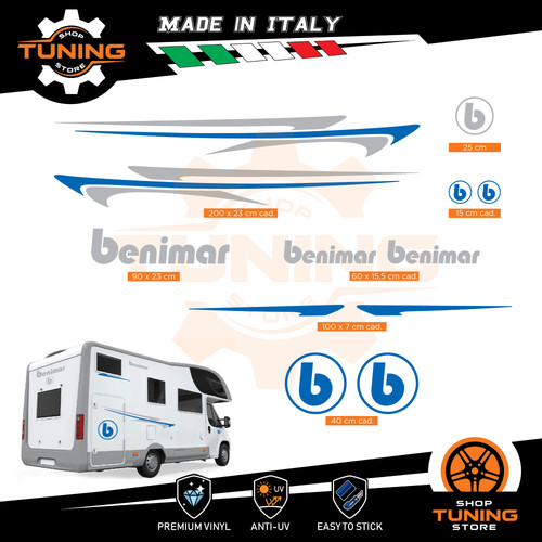 Autocollants camper kit - autocollants,