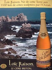PUBLICITÉ CIDRE BRETON LOÏC
