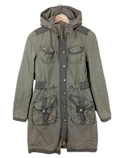 EDC BY ESPRIT Parka Dames Veste T EU 34 gris clair style simple