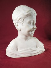 ANCIENNE SCULPTURE BUSTE DE