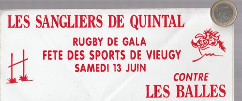 Autocollant sport sangliers - sport.,