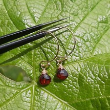 boucles d'oreilles en pierre
