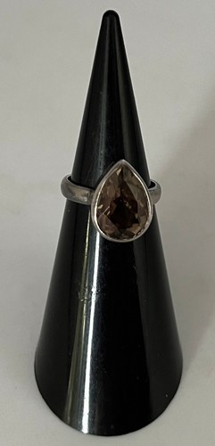 Bague argent citrine - argent/,