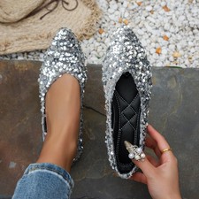 Ballerines Paillettes Femme