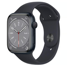 Apple Watch Series 8 (2022) GPS 45mm - Aluminium - Bracelet Sport Noir