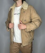 Vintage - Bombardier / Veste en cuir véritable 90’s - 100% mouton Made in France