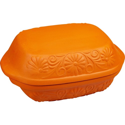 Plat cuisson argile - de, 4l