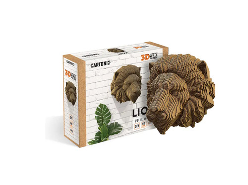 Lion cardboard wall - lion,