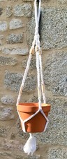 Suspension vintage pour plante
