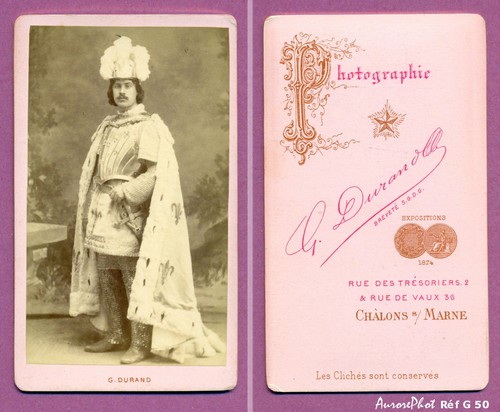 Cdv durand châlons marne - cdv, s/marne