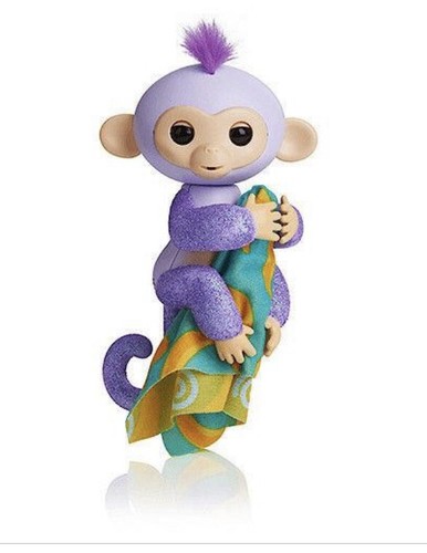 New fingerlings baby purple - new,