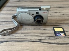 Appareil photo numérique Olympus C-220 ZOOM camedia , fonctionnel .