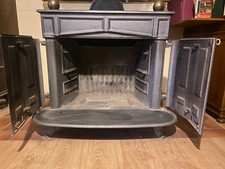 Poêle à bois ancien  en