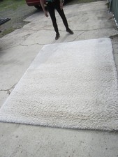 IKEA PERSBY CREAM RUG, 5 X 7