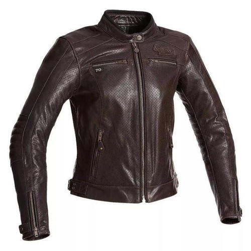 Veste moto cuir segura - cuir,